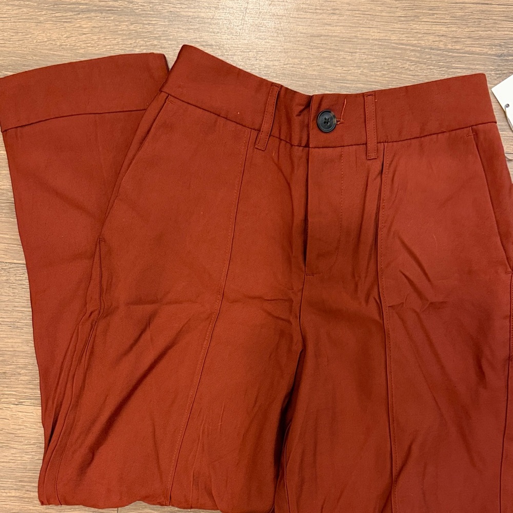 Rust Red casual Pants - Picture 2 of 4